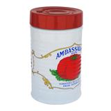 Pote Com Tampa 1300ml Cerâmica Vermelho 080125 Mondoceram