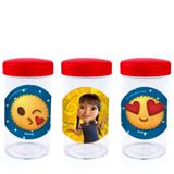 Pote de Acrílico com Tampa As Aventuras de Poliana 70ml 10 unidades - Festabox