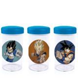 Pote de Acrílico com Tampa Dragon Ball Super 70ml 10 unidades - Festabox