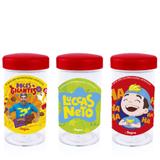 Pote de Acrílico com Tampa Festa Luccas Neto 70ml 10 unidades - Festabox