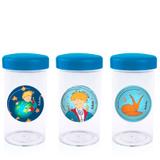 Pote de Acrílico com Tampa Pequeno Príncipe 70 ml 10 unidades - Festabox
