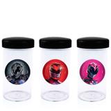 Pote de Acrílico com Tampa Power Rangers 70 ml 10 unidades - Festabox