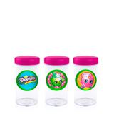 Pote de Acrílico com Tampa Shopkins 70ml 10 unidades - Festabox