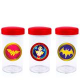 Pote de Acrílico com Tampa Super Hero Girl 70 ml 10 unidades - Festabox