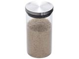 Pote de Vidro Bon Gourmet com Tampa - Redondo 1L Borosilicato