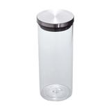 Pote de vidro borossilicato com tampa revestida de Inox 1300ml - Bon gourmet