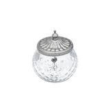 Pote de vidro c/ tampa 10,5cm - Lyor