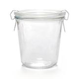 Pote De Vidro C/Tampa Hermético Transparente - Cromus