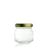 Pote de Vidro com Tampa Dourada 100ml - Festabox