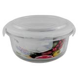 Pote de Vidro com Tampa Hermético 400ml Redondo - Quality house