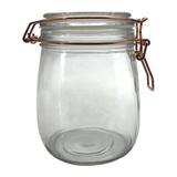 Pote de Vidro Hermético 800ml Cobre - Urban