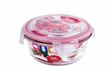 Pote De Vidro Hermetico Redondo 620ml Euro - Sunguider