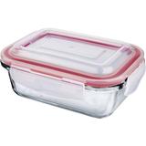 Pote de Vidro Hermético Retangular 370ml Euro