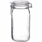 Pote de Vidro Italiano Bormioli Rocco Fido Hermético 1500ml
