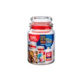 Pote de vidro Multiuso vermelho 750 ml - Euro