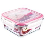 Pote de Vidro Quadrado com Trava 700 ml SR76 - Sanremo