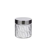 Pote de Vidro Redondo 500ml Mosaico Euro