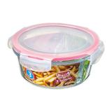 Pote de Vidro Redondo com Divisoria 800ML Sanremo SR79