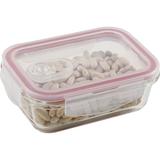 Pote de Vidro Retangular 370ml Casa do Chef