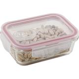 Pote de Vidro Retangular 370ml Casa do Chef