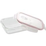 Pote de Vidro Retangular 640ml Casa do Chef