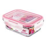 Pote de Vidro Retangular Hermético Sanremo SR71 330ml
