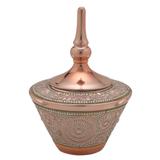 Pote Decorativo com Tampa - Mabruk
