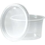 Pote Descartavel 250ML.ABNT KIT Pote+tampa - Copobras