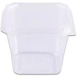 Pote Descartavel 250ML.QUADRA.C/TAMPA 12PCX20UN - Prafesta