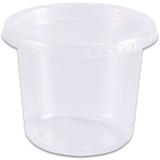 Pote Descartavel 350ML.REDOND.C/TAMPA 18PCX24UN CX.C/432 Prafesta