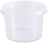 Pote Descartavel 500ML.REDOND.C/TAMPA 12PCX24UN CX.C/288 Prafesta
