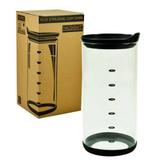 Pote empilhável com tampa preto 2100 Litros - Goldenhome