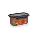 Pote feijão 850 ml c/ tampa microondas e freezer - Nitron