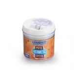 Pote Hermetico de Acrilico Redondo Com Tampa Pequeno 900 ML - Comercialize
