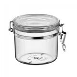 Pote Hermético em Poliestireno 1L Soprano Transparente