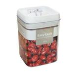 Pote hermético quadrado Easy Lock 450 ml