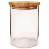Pote Hermético Tampa Bambu Eco 700ml Vika Vidro Borossilicato - Yoi