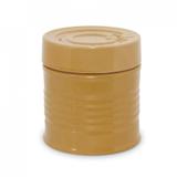 Pote Lata 700ml Mondoceram Gourmet 13,5cmx12,5cmx12,5cm Caramelo