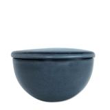 Pote Minerva com Tampa Cerâmica Cinza 13CM - 33906 - Casa libre