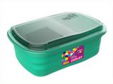 Pote P/ Freezer / Microondas 330 ml PP Verde Uninjet