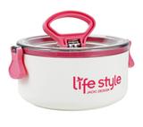 Pote Para Marmita 800 ml Rosa - Jacki Design