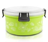 Pote Para Marmita Inox Tam. G Verde PP + Aço Inox Jacki Design