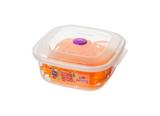 Pote Plástico Quadrado 1,3 L Vac Freezer Sanremo - SAN 042