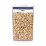 Pote pop 2.0 quadrado com tampa hermética - oxo - 3,8l