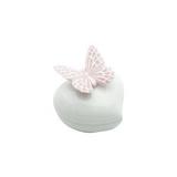 POTE PORCELANA DECOR BUTTERFLY ROSA 7X6X6cm - Urban