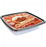 Pote Porta Churrasco De Plastico Quadrado 3,2L - Plasutil