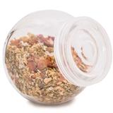 Pote Porta Condimentos de Vidro Mini Baleiro Bubble 200ml - Euro home