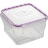 Pote Quadrado 2,4L com Trava Premium MB - Plásticos mb