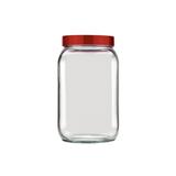 Pote Quadrado 2L Com tampa Colorida Invicta 101528471829
