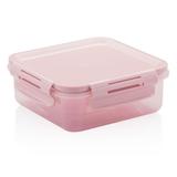Pote Quadrado Click 500ml - Rosa Quartz - Ou
